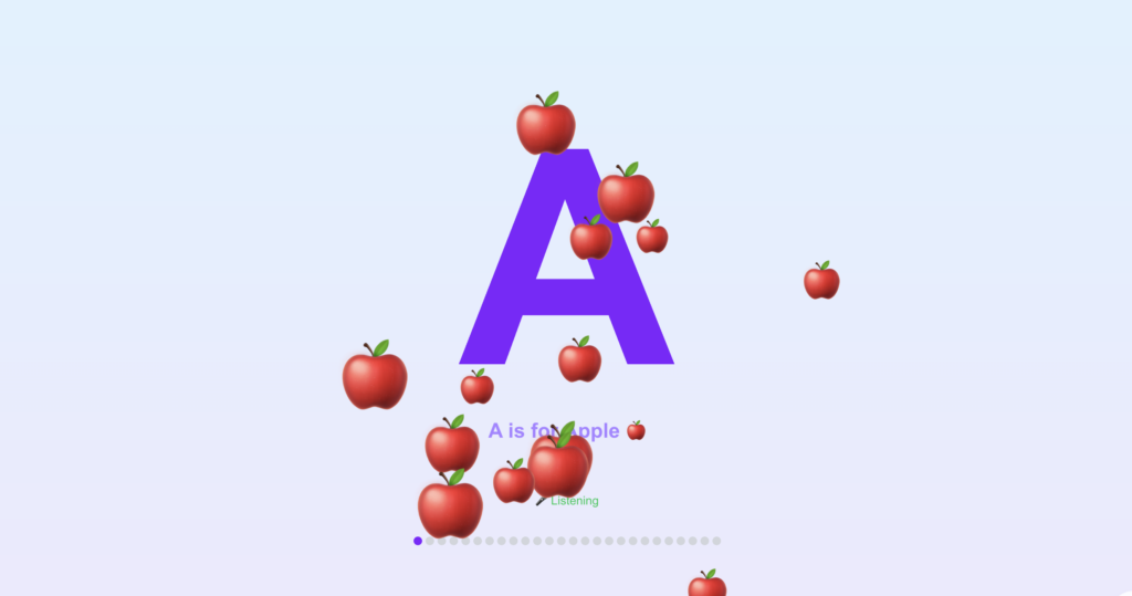 An Alphabet That Listens